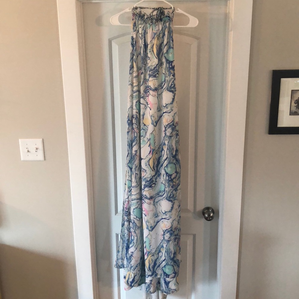 Marble Maxi Dress
